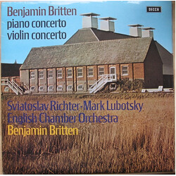 Benjamin Britten / Sviatoslav Richter / Mark Lubotsky / English Chamber Orchestra Piano Concerto / Violin Concerto Vinyl LP USED