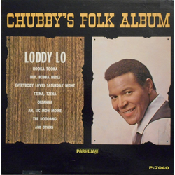 Chubby Checker Chubby's Folk Album Vinyl LP USED