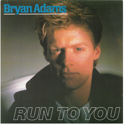 Bryan Adams Run To You USED VINYL 7INCH 45 RPM SINGLE