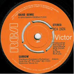 David Bowie Sorrow VINYL 7" USED