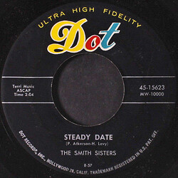 The Smith Sisters (5) Steady Date USED VINYL 7INCH 45 RPM