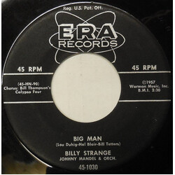 Billy Strange Big Man USED VINYL 7INCH 45 RPM SINGLE
