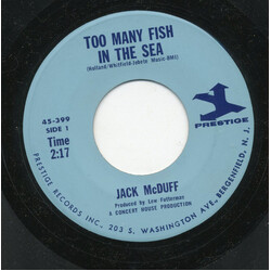 Brother Jack McDuff Too Many Fish In The Sea USED VINYL 7INCH 45 RPM