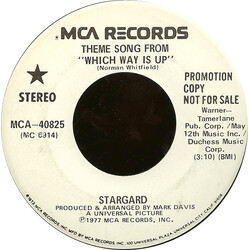 Stargard Theme Song From "Which Way Is Up" / Disco Rufus USED VINYL 7INCH 45 RPM PROMO