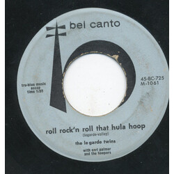 Le Garde Twins / Earl Palmer And The Hoopers Roll Rock'n Roll That Hula Hoop USED VINYL 7INCH 45 RPM SINGLE