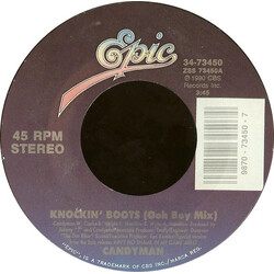 Candyman Knockin' Boots USED VINYL 7INCH 45 RPM SINGLE STYRENE STEREO