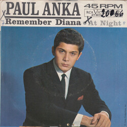 Paul Anka Remember Diana USED VINYL 7INCH 45 RPM SINGLE