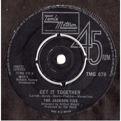 The Jackson 5 Get It Together USED VINYL 7INCH 45 RPM SINGLE