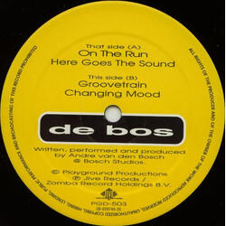 De Bos On The Run VINYL 12" USED