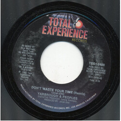 Yarbrough & Peoples Don't Waste Your Time USED VINYL 7INCH 45 RPM STYRENE