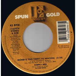 Simply Red Money's Too Tight To Mention / Holding Back The Years USED VINYL 7INCH 45 RPM SINGLE