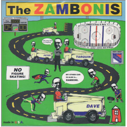 The Zambonis Away Game USED VINYL 7INCH 45 RPM