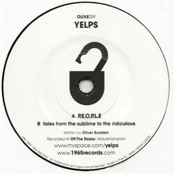 Yelps P.E.O.P.L.E USED VINYL 7INCH SINGLE