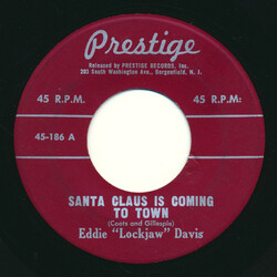 Eddie "Lockjaw" Davis Santa Claus Is Coming To Town / Christmas Song USED VINYL 7INCH 45 RPM SINGLE