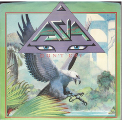 Asia Al Pitrelli Don't Cry Vinyl 7" USED