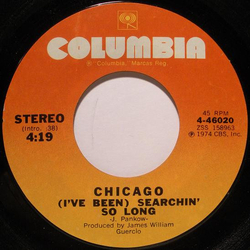 Chicago (2) (I've Been) Searchin' So Long Vinyl 7" USED
