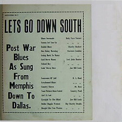 Various Lets Go Down South - Post War Blues As Sung From Memphis Down To Dallas Vinyl LP USED
