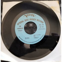 The Superiors What Would I Do / Tell Me To Go USED VINYL 7INCH 45 RPM SINGLE PROMO