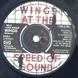 Wings (2) Silly Love Songs USED VINYL 7INCH 45 RPM SINGLE STEREO