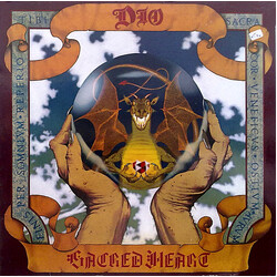 Dio (2) Sacred Heart Vinyl LP USED