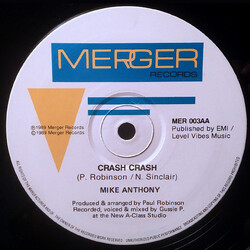 Mike Anthony (2) Crash Crash / Cruising In Love USED VINYL 12INCH 45 RPM