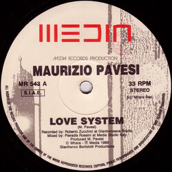 Maurizio Pavesi Love System USED VINYL 12INCH 45 RPM