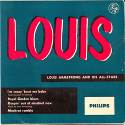 Louis Armstrong And His All-Stars Louis USED VINYL 7INCH 45 RPM EP