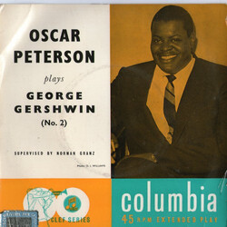 Oscar Peterson Oscar Peterson Plays George Gershwin (No. 2) USED VINYL 7INCH 45 RPM EP