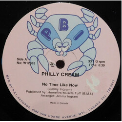 Philly Cream (2) No Time Like Now USED VINYL 12INCH