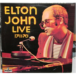 Elton John Elton John Live 17-11-70 Vinyl LP USED
