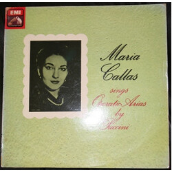Maria Callas Maria Callas Sings Operatic Arias By Puccini Vinyl LP USED