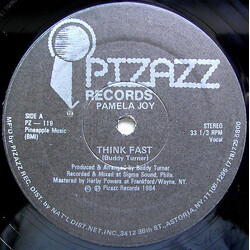 Pamela Joy Think Fast USED VINYL 12INCH 33 S RPM