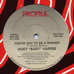 Huey Harris You've Got To Be A Winner USED VINYL 12INCH 33 S RPM