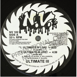 Ultimate 3 MC's Ultimate III Live! VINYL 12" USED