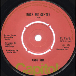 Andy Kim Rock Me Gently VINYL 7" USED