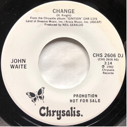 John Waite Change USED VINYL 7INCH 45 RPM PROMO
