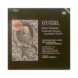 Georg Friedrich Händel / Stockholm Bach Choir / Drottningholms Barockensemble / Nils-Erik Sparf / Tullo Galli / Kari Ottesen / Anne Sofie von Otter / 