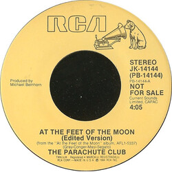 The Parachute Club At The Feet Of The Moon USED VINYL 7INCH 45 RPM PROMO