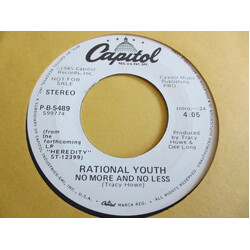 Rational Youth No More And No Less USED VINYL 7INCH PROMO