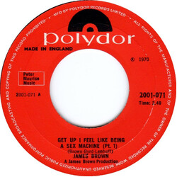James Brown Get Up I Feel Like Being A Sex Machine USED VINYL 7INCH 45 RPM SINGLE