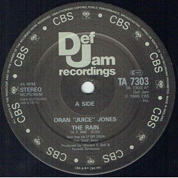 Oran 'Juice' Jones The Rain USED VINYL 12INCH 45 RPM SINGLE