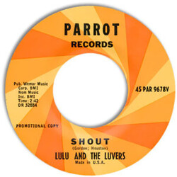 Lulu And The Luvvers Shout USED VINYL 7INCH 45 RPM PROMO