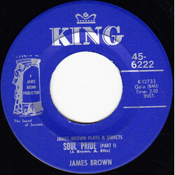 James Brown Soul Pride USED VINYL 7INCH 45 RPM SINGLE