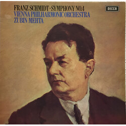 Franz Schmidt / Wiener Philharmoniker / Zubin Mehta Symphony No. 4 Vinyl LP USED
