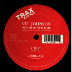 Vic Johnson Our Mind Our Time USED VINYL 12INCH 33 S RPM