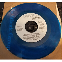Leon Everette The Lady, She's Right USED VINYL 7INCH 45 RPM SINGLE PROMO