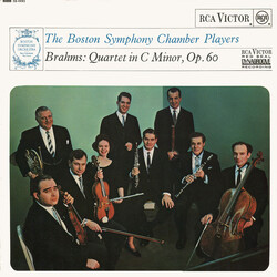Boston Symphony Chamber Players / Johannes Brahms Quartet In C Minor, Op. 60 Vinyl LP USED