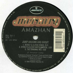 Amazhan Jump Around And Shout Vinyl 12" USED