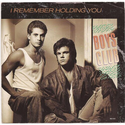 Boys Club I Remember Holding You USED VINYL 7INCH SINGLE 45 RPM
