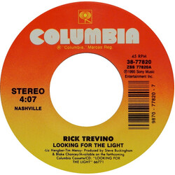 Rick Trevino Looking For The Light USED VINYL 7INCH 45 RPM